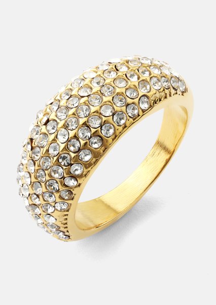 Stella Glimmer Bague - 18k Plaquée or