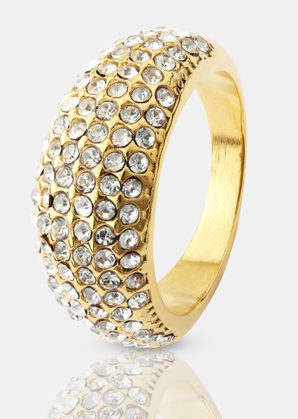 Stella Glimmer Bague - 18k Plaquée or