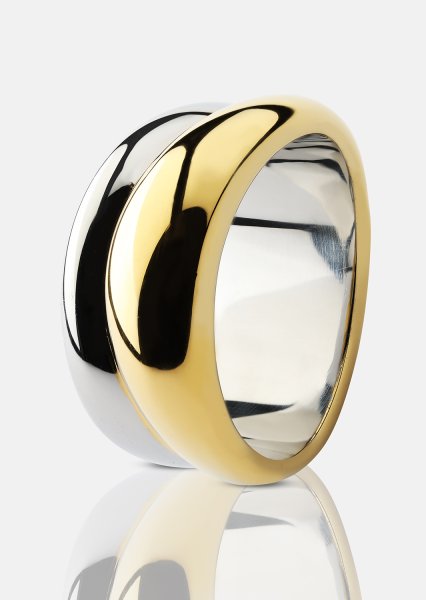Avery Bague - 18k Plaquée or