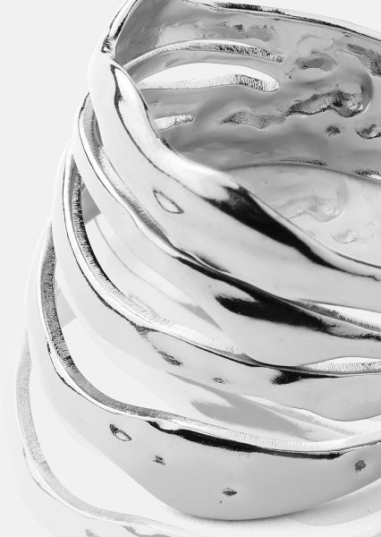 Bague Wave - Silver Plated
