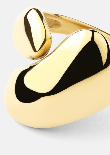 Bague Fluid Power - 18k Plaquée or
