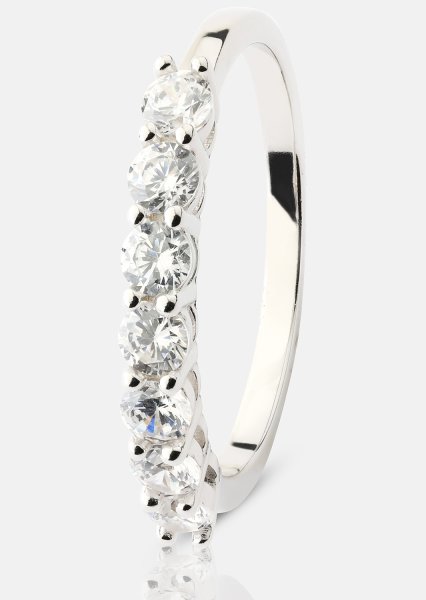 Bague Link Eternal - Silver Plated