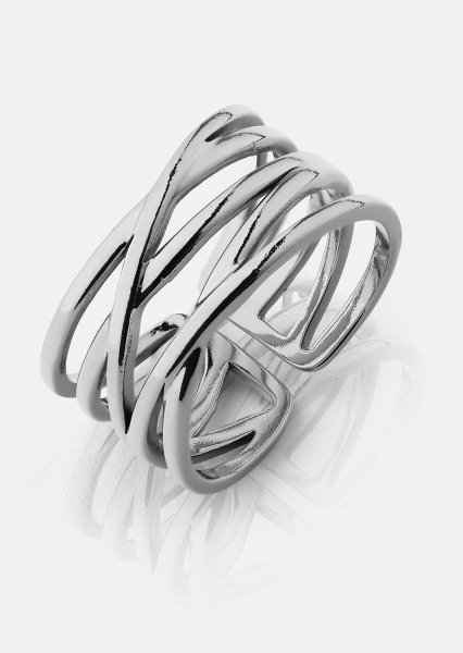 Bague Silver Maze - Plaquée argent