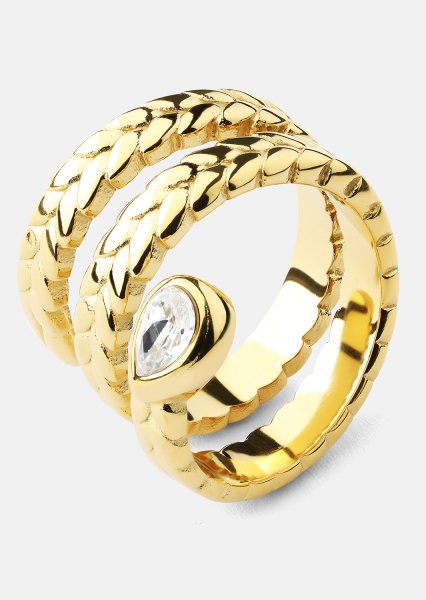 Bague Elira - 18k Plaquée or
