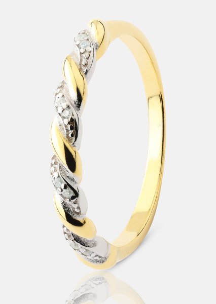 Celesta Bague - 18k Plaquée or