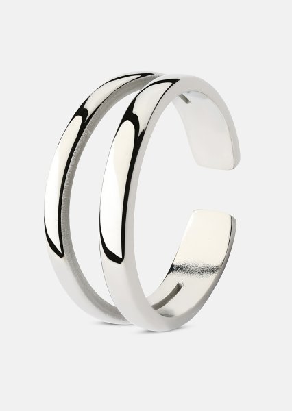 Apertura Bague - Plaquée argent