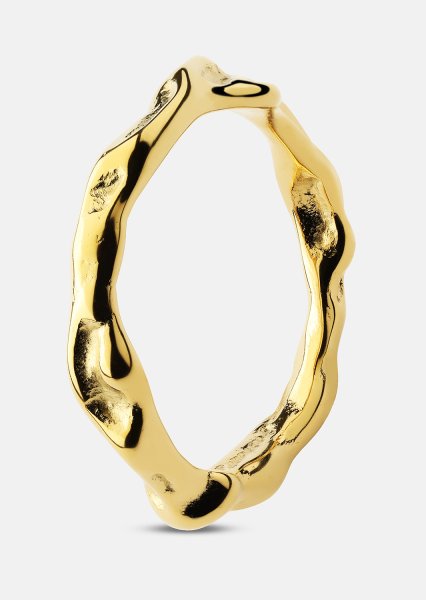 Ondula Bague - 18k Plaquée or