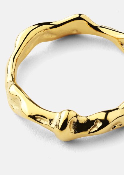 Ondula Bague - 18k Plaquée or