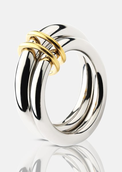 Unity Bague - 18k Plaquée or