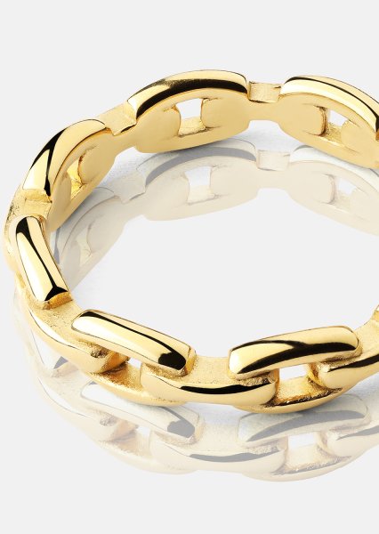 Bague Bold Chain - 18K Plaquée or