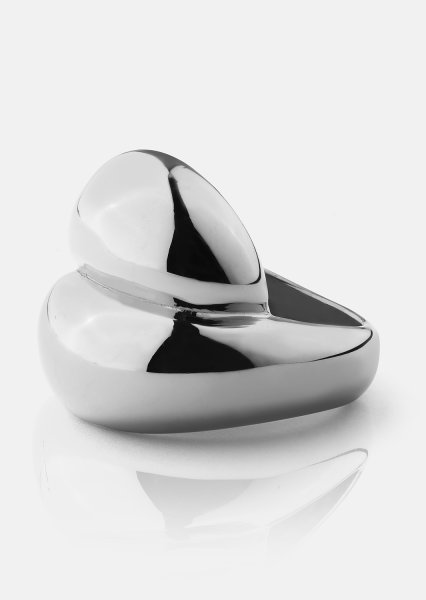 Bague Bold Flow - 18k Plaquée argent