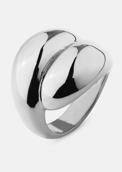 Bague Bold Flow - 18k Plaquée argent