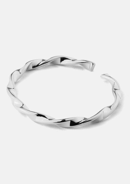 Bague Twist Whisper - Plaquée argent
