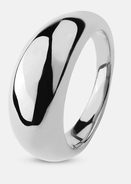 Bague Dome - Plaquée argent