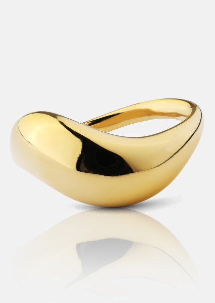 Ondina Bague - 18k Plaquée or