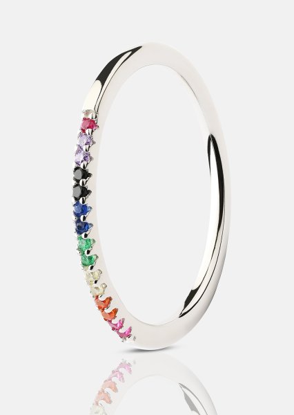 Bague Prism - Plaquée argent