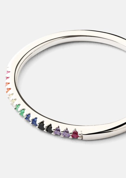 Bague Prism - Plaquée argent
