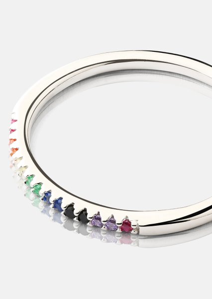 Bague Prism - Plaquée argent