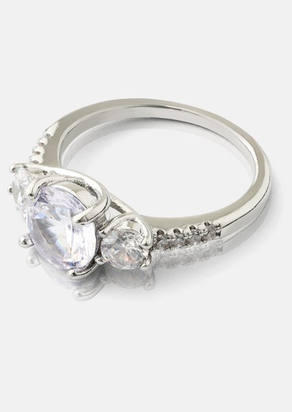 Bague Trinity - Plaquée argent