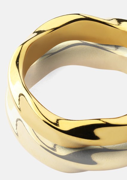 Bague Flow - 18k Plaquée or