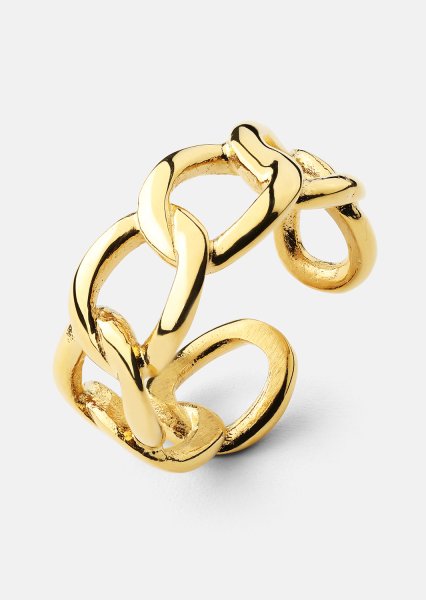 Bague Bold Chain - 18K Plaquée or