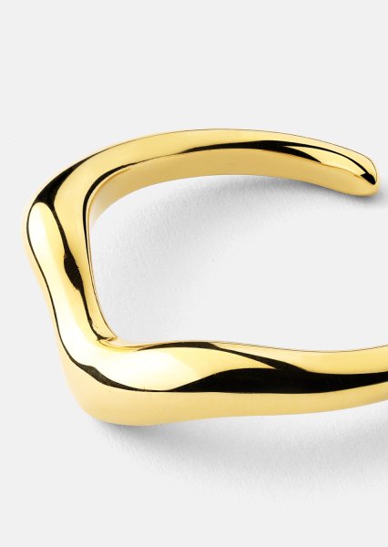 Bague Flow - Plaqué or 18k