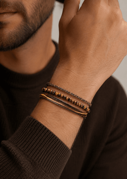 Bracelet cordon Titan Forged