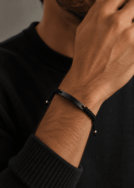 Bracelet cordon Titan Forged