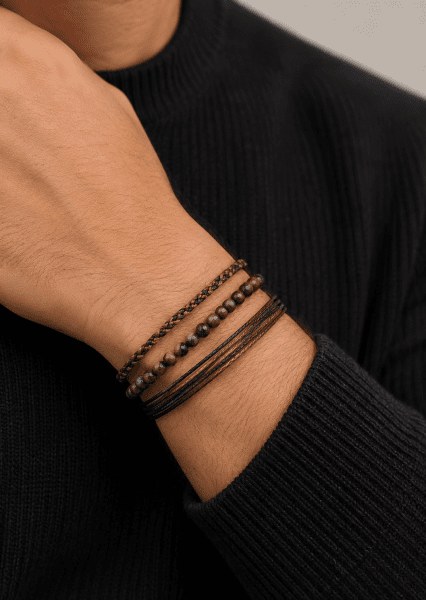Bracelet cordon Triton Weave