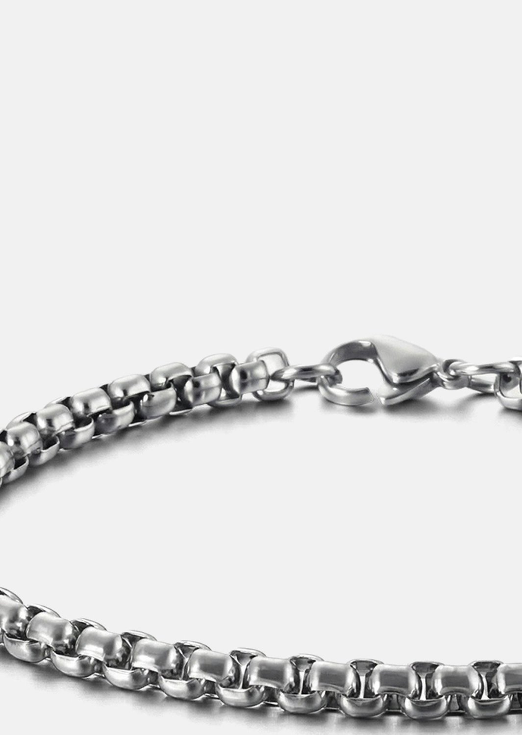 Bracelet Steel Valor - Plaqué argent
