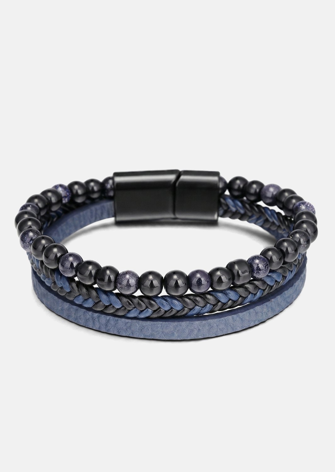 Bracelet en cuir Cobalt Stride