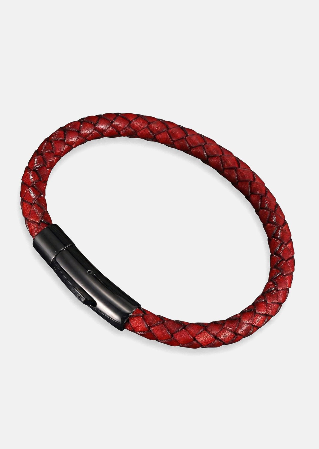 Bracelet en cuir Crimson Twine