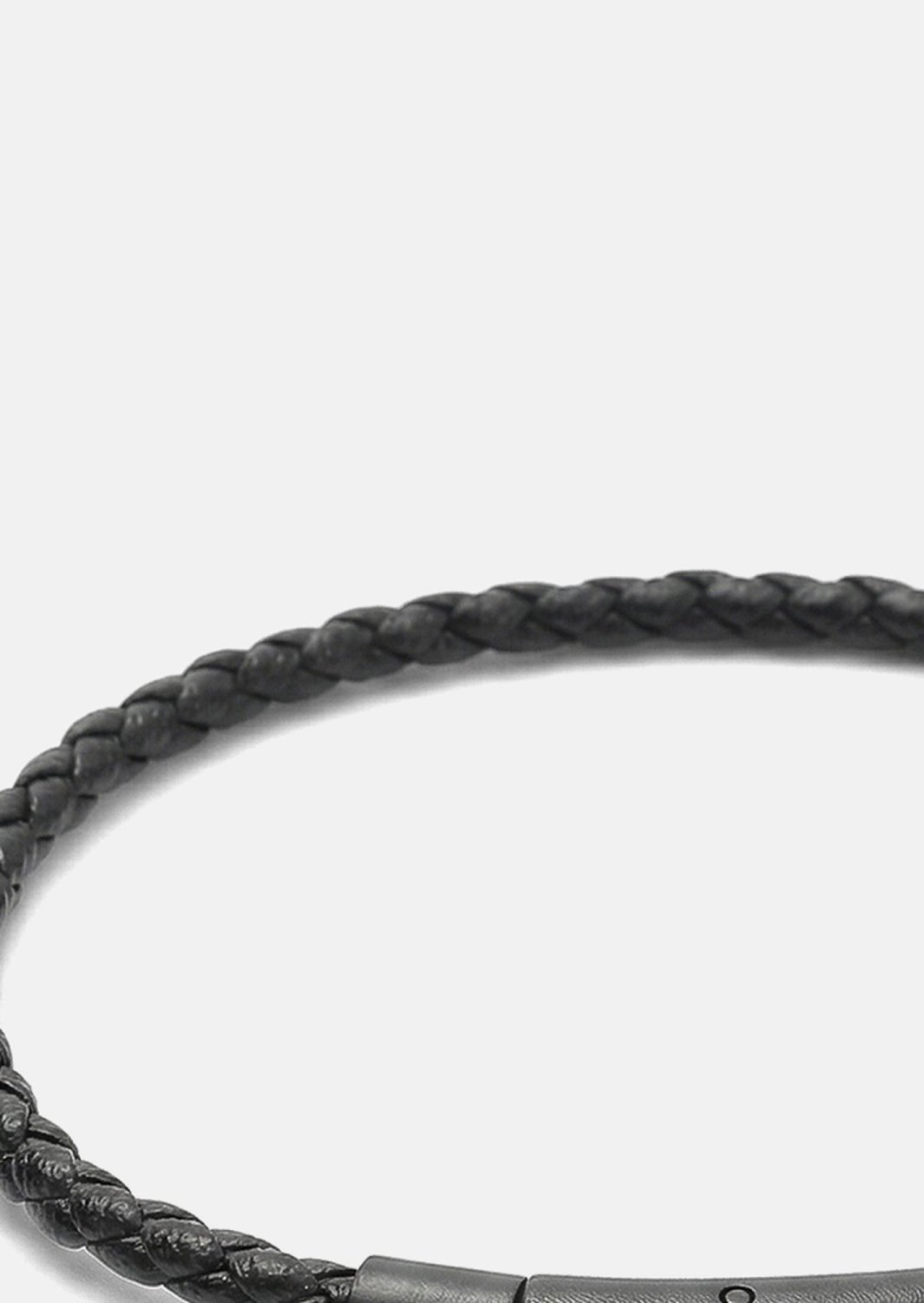 Bracelet en cuir Obsidian Loop