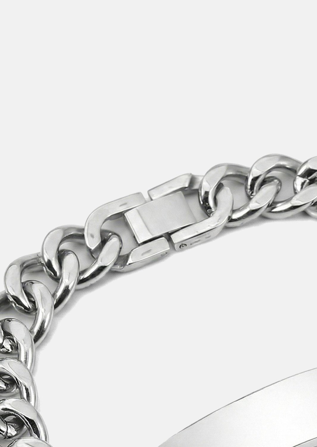 Bracelet Titan Shield - Plaqué argent