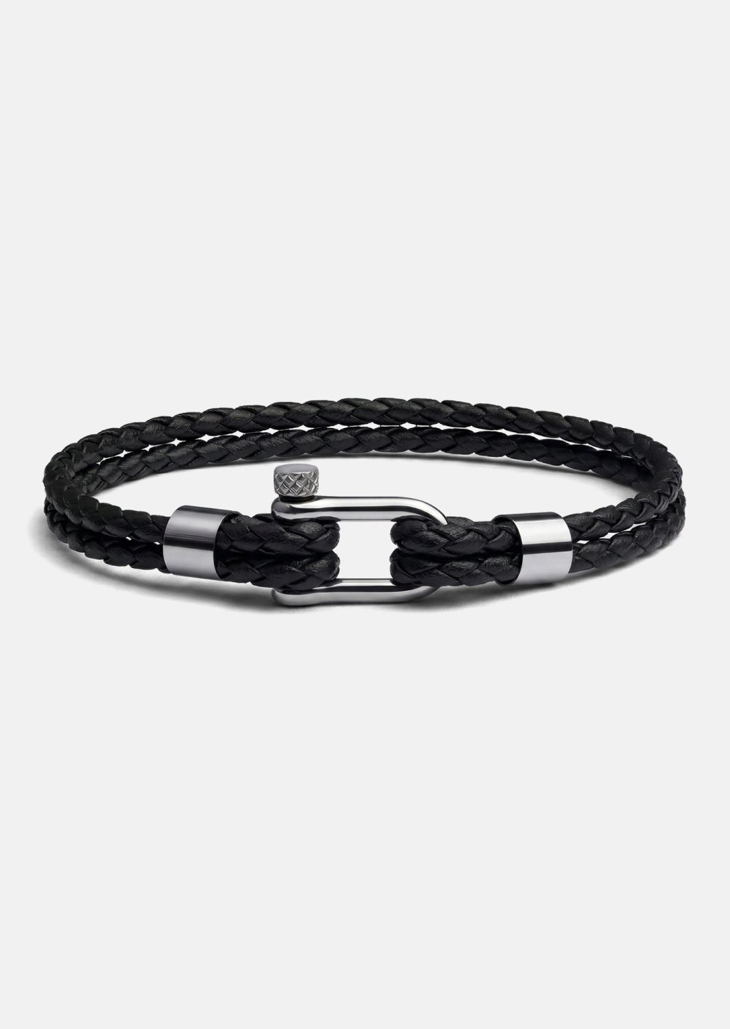 Bracelet en cuir Vertex Link