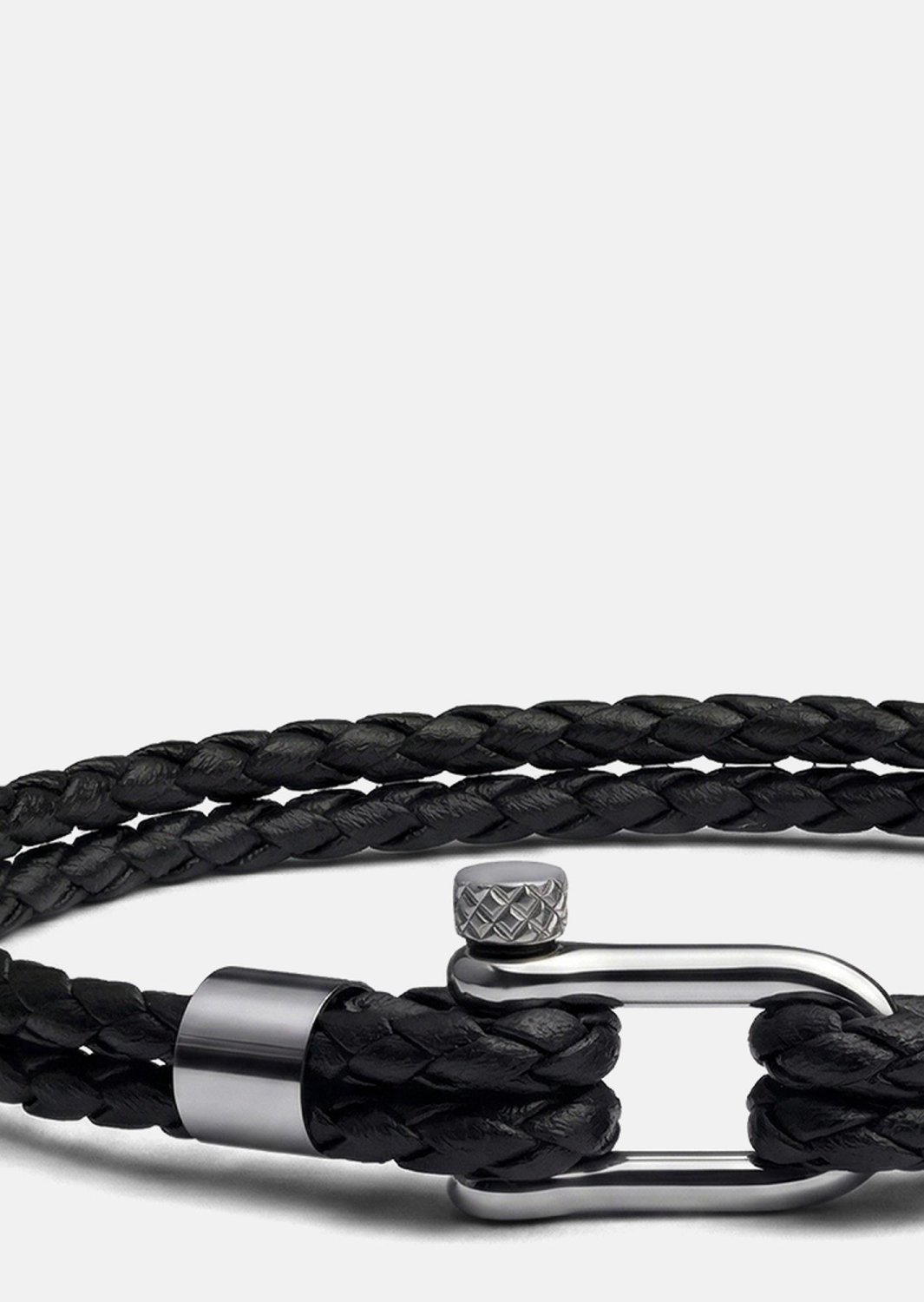 Bracelet en cuir Vertex Link