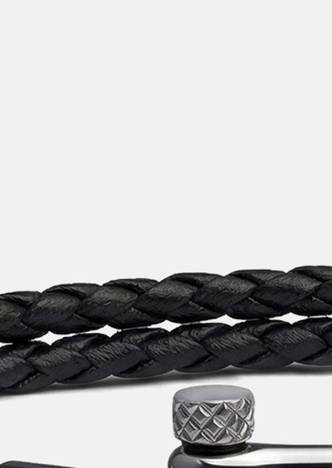 Bracelet en cuir Vertex Link