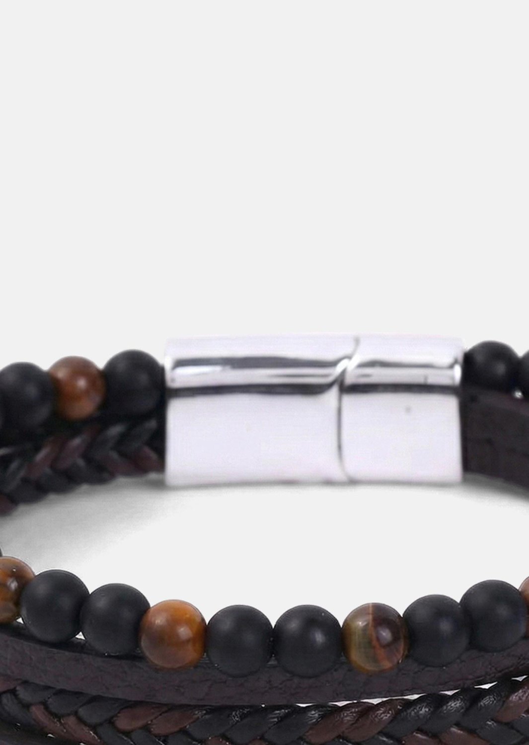 Bracelet en cuir Titan Crest