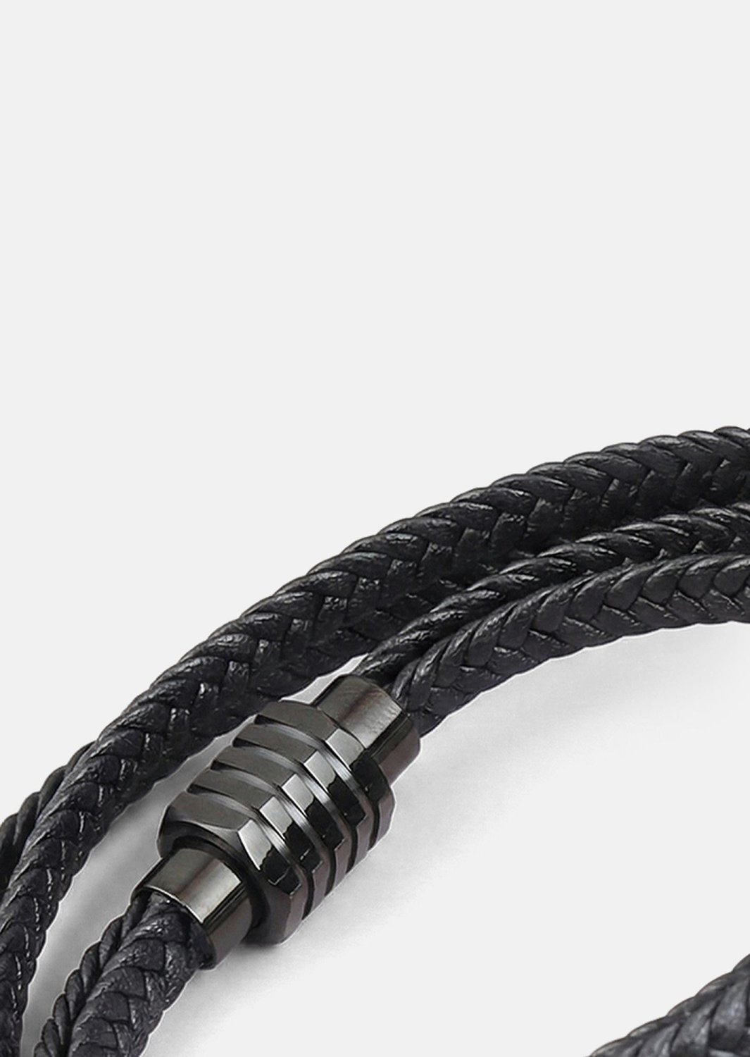 Bracelet en cuir Raven Crest
