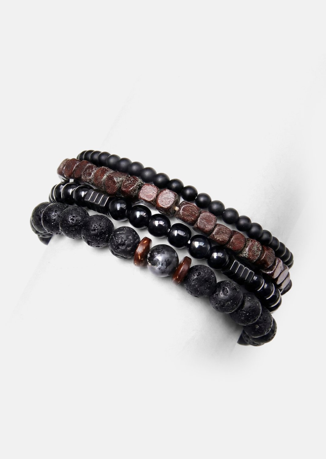 Bracelet perlé Obsidian Knack