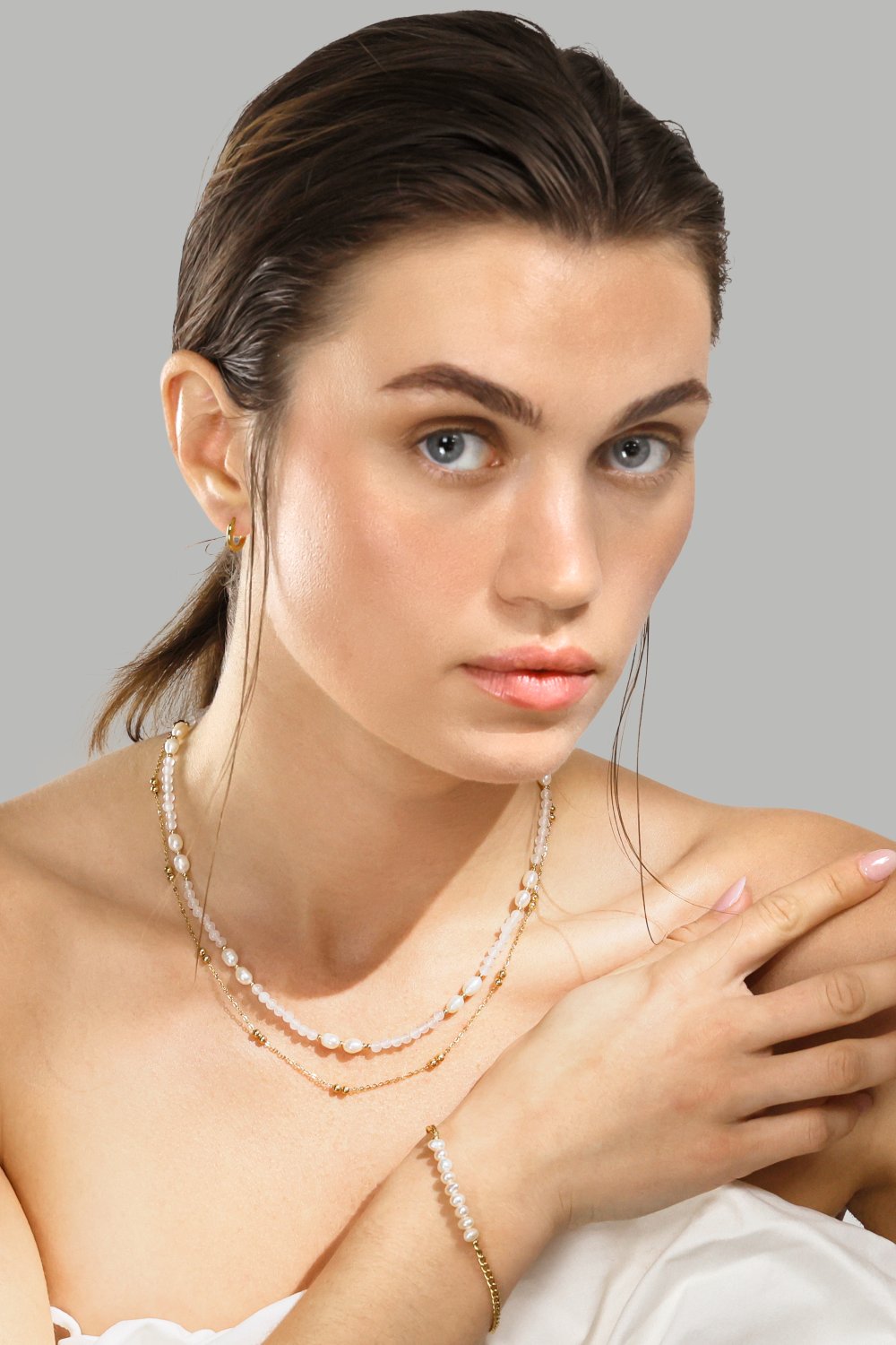 Collier Pearl Harmony – 18k Plaqué or