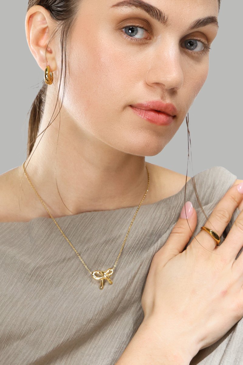 Boucles d’oreilles Bold Mini – 18k Plaquées or
