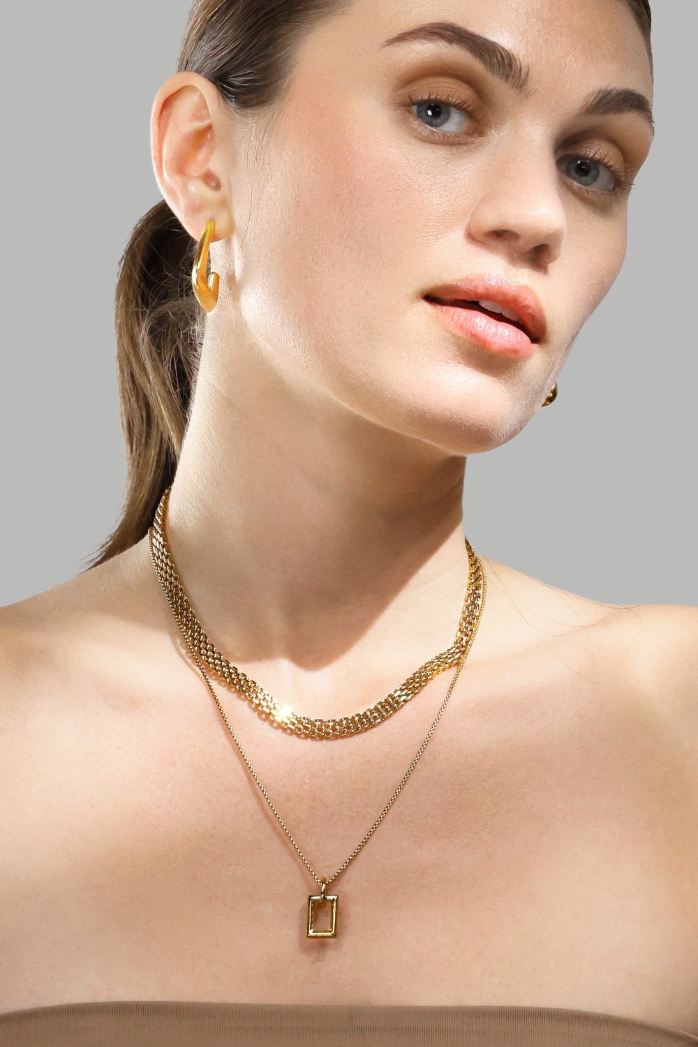 Collier Aurora - 18k Plaqué or