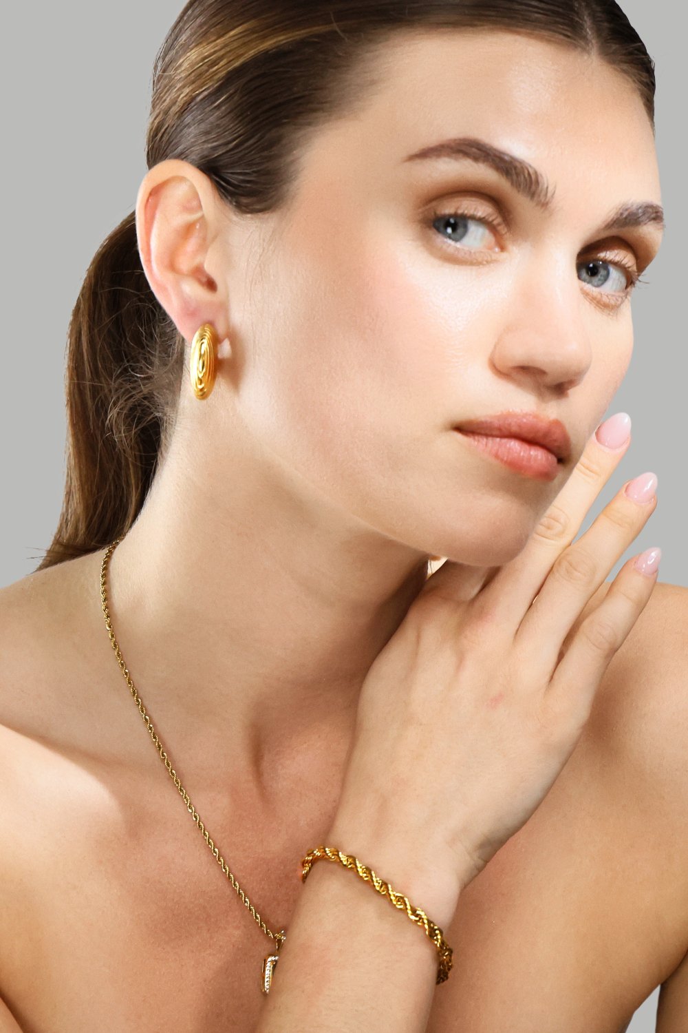 Collier Black Luxe - 18k Plaqué or
