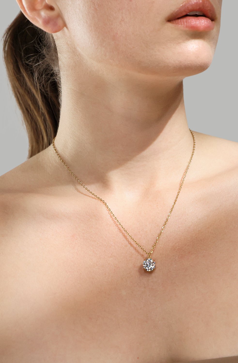 Collier Solara - 18k Plaqué or