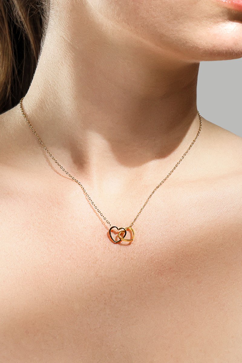 Collier Together Forever – 18k Plaqué or