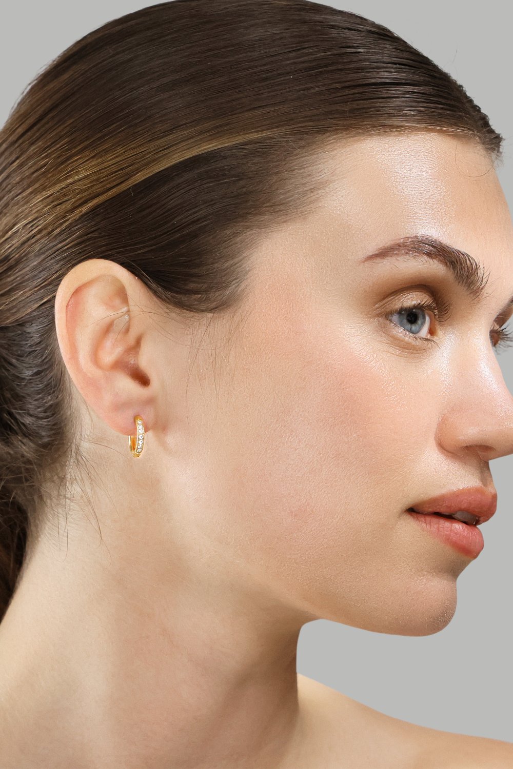 Boucles d’oreilles Golden Spark – 18k Plaquées or