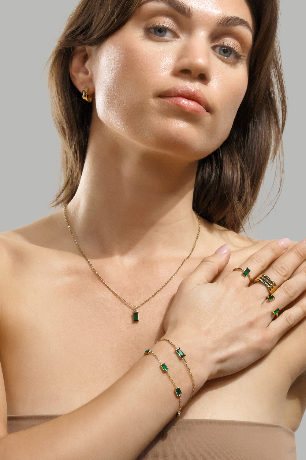 Bracelet Verdant - 18k Plaqué or
