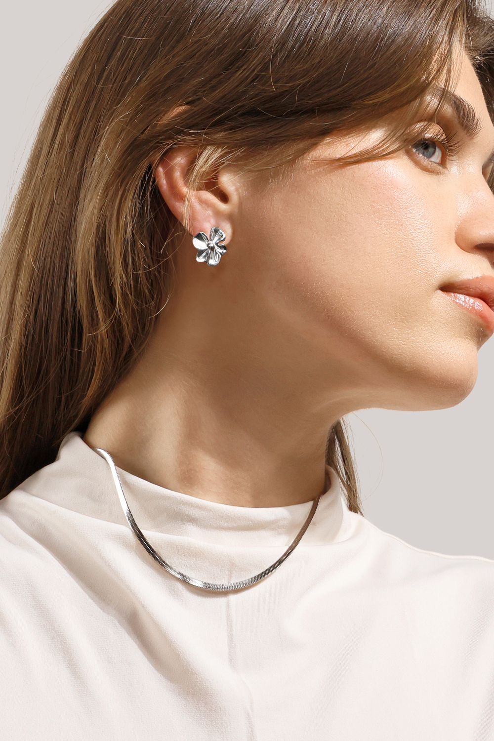 Florabella Boucles d'oreilles - Plaquées argent