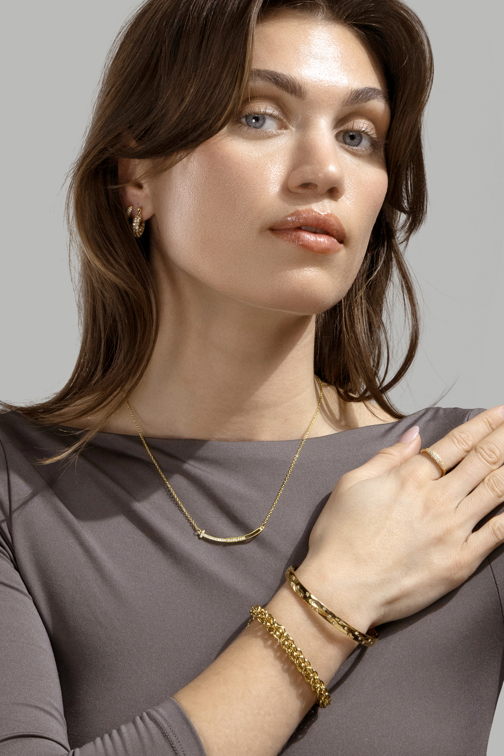 Collier Nova - 18k Plaqué or